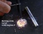 A HOT magnesium fire that helps light even damp or wet wood