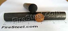 At 7-tenths of an inch thick, the Omega FireSteel by FireSteel.com is nearly as thick as a US Penny