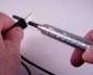 Simply scrape your FireSteel to produce a shower of sparks to light your fire