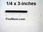 The FireSteel.com Ranger is an excellent size FireSteel for introducing groups to making fires.  A good choice for scouting and other organizations where you would like to provide a FireSteel for each individual to use