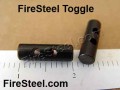 FireSteel Toggles are a great addition to any gear because you can use them  to start a fire!