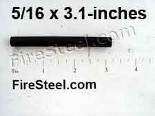 At 5/16ths inch in diameter, the Survival Firesteel is the first FireSteel that FireSteel.com sold a number of years ago.